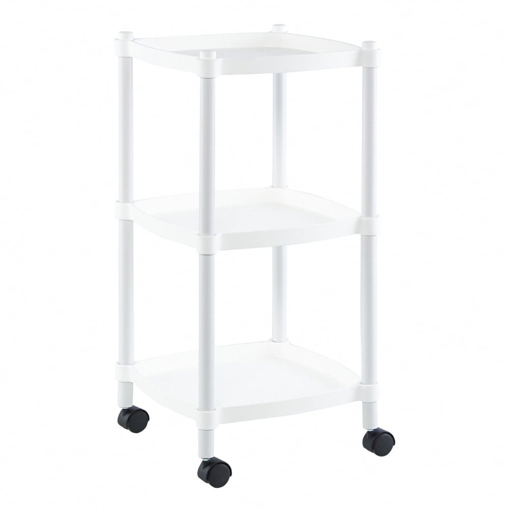 Lightart輕量化三層方形收納置物推車-三色可選