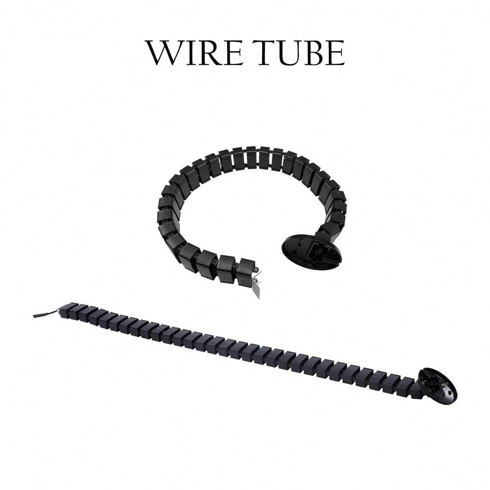 全塑電線收納蛇管-黑色