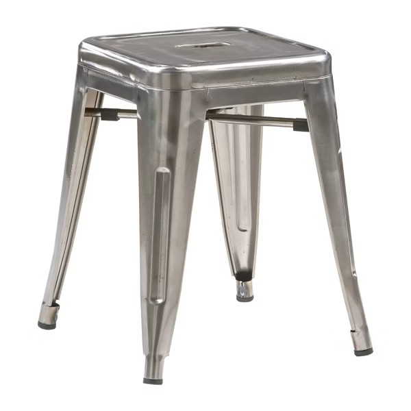 Una尤娜工業風可堆疊金屬椅凳-高45cm-四色可選