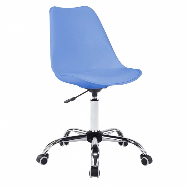 EMSM北歐經典造型軟墊電腦椅-五色可選