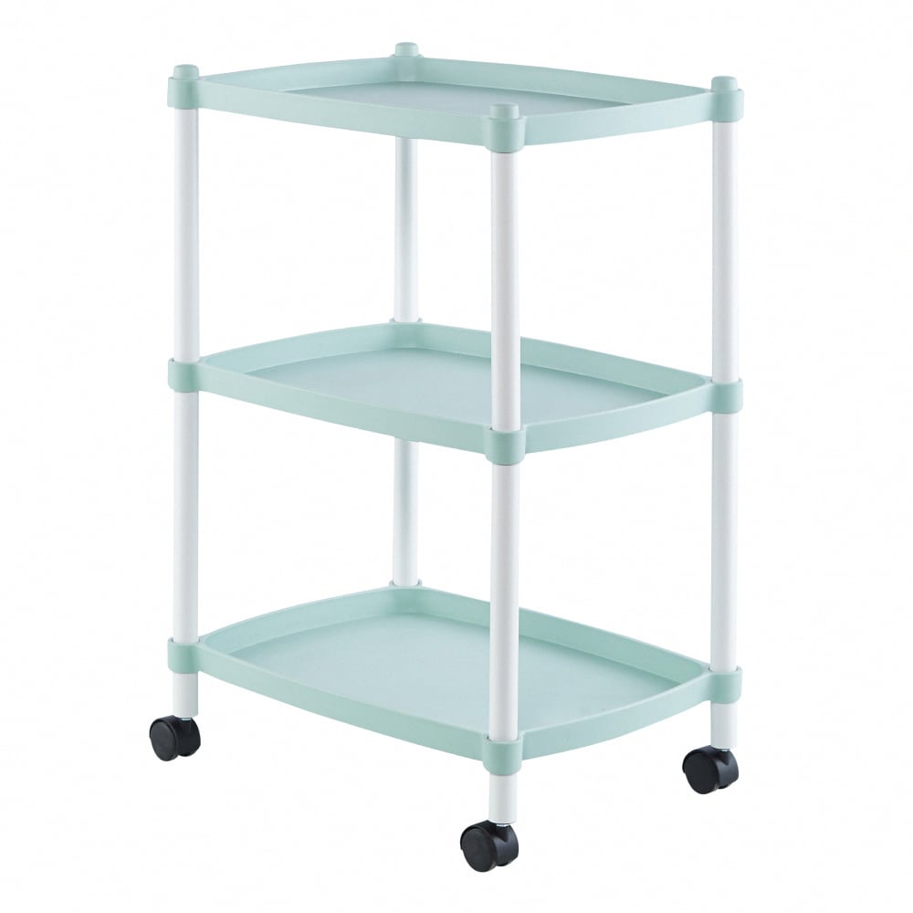 Lightart輕量化三層長方收納置物推車-三色可選