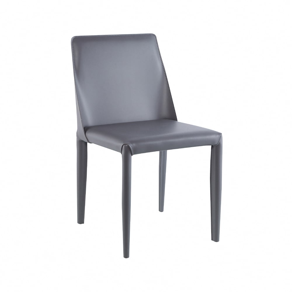 Fei妃馬鞍皮休閒餐椅-兩色可選