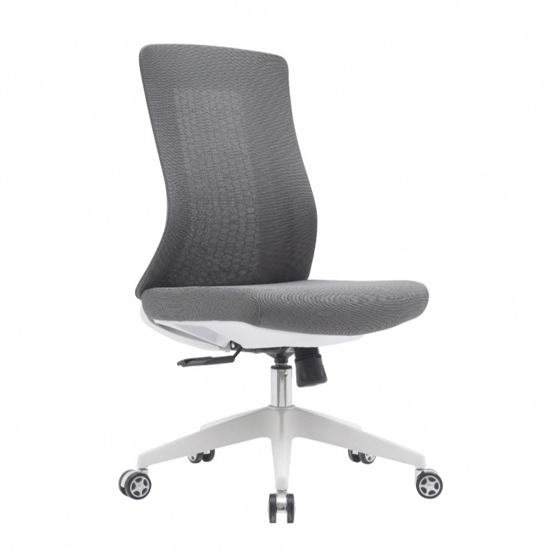 Vortex 1.0 旋流白框中背半網人體工學電腦椅-三色可選