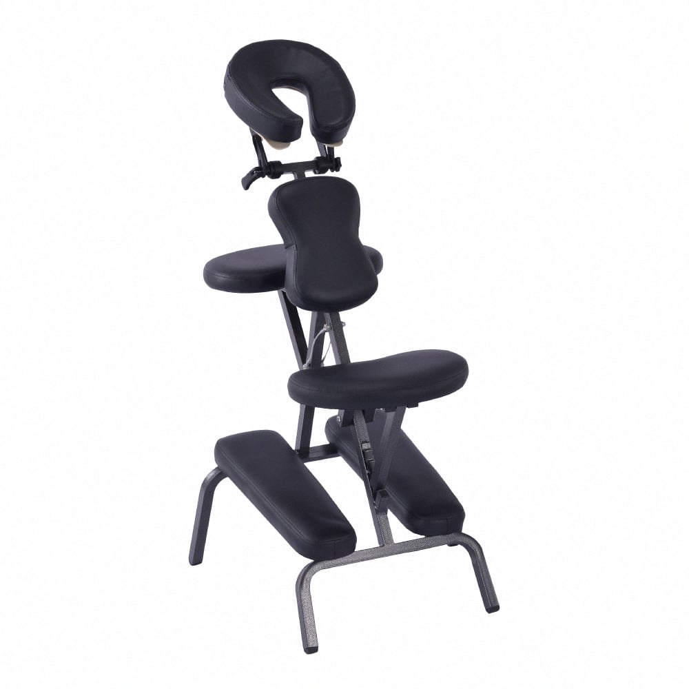 Portable便攜式多功能折疊推拿按摩指壓刺青椅-黑色