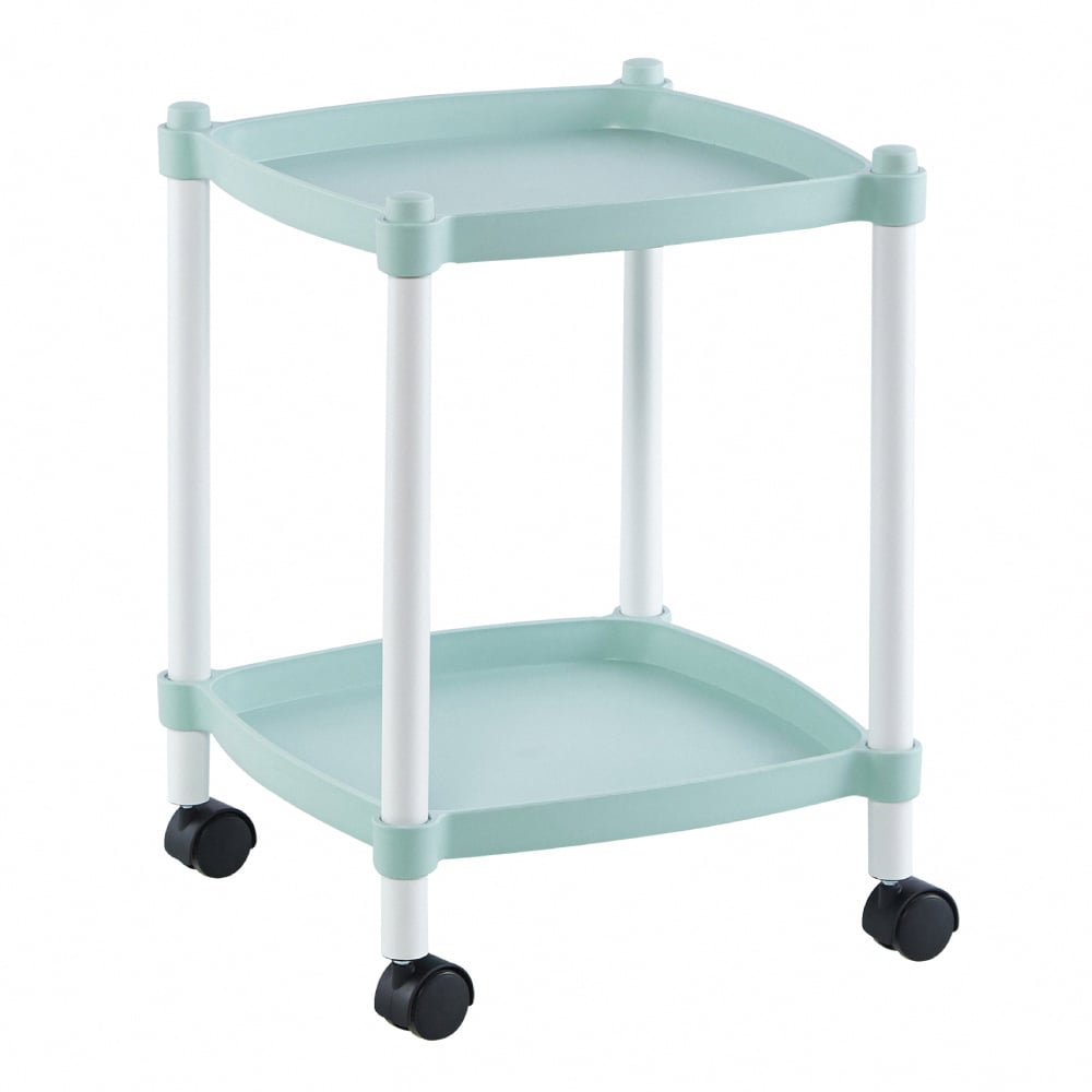 Lightart輕量化雙層方形收納置物推車-三色可選