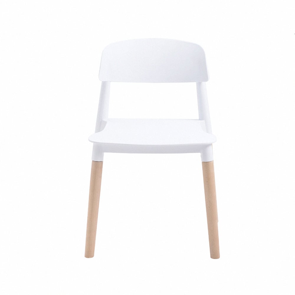 Fido菲朵北歐實木腳造型餐椅-兩色可選