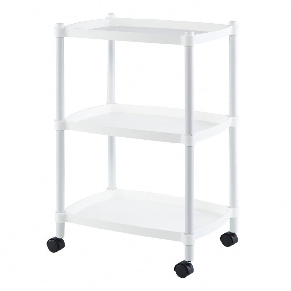 Lightart輕量化三層長方收納置物推車-三色可選