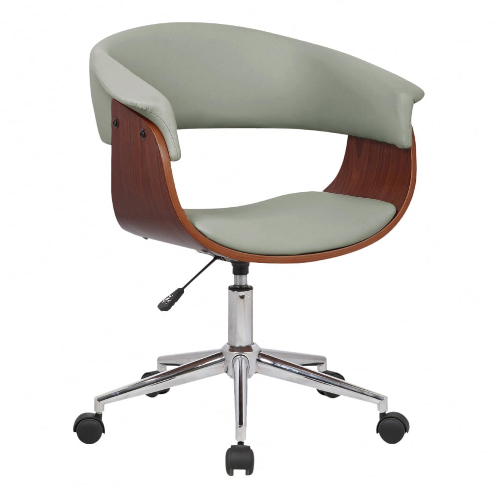 Carson卡森PU面扶手曲木升降電腦椅-四色可選