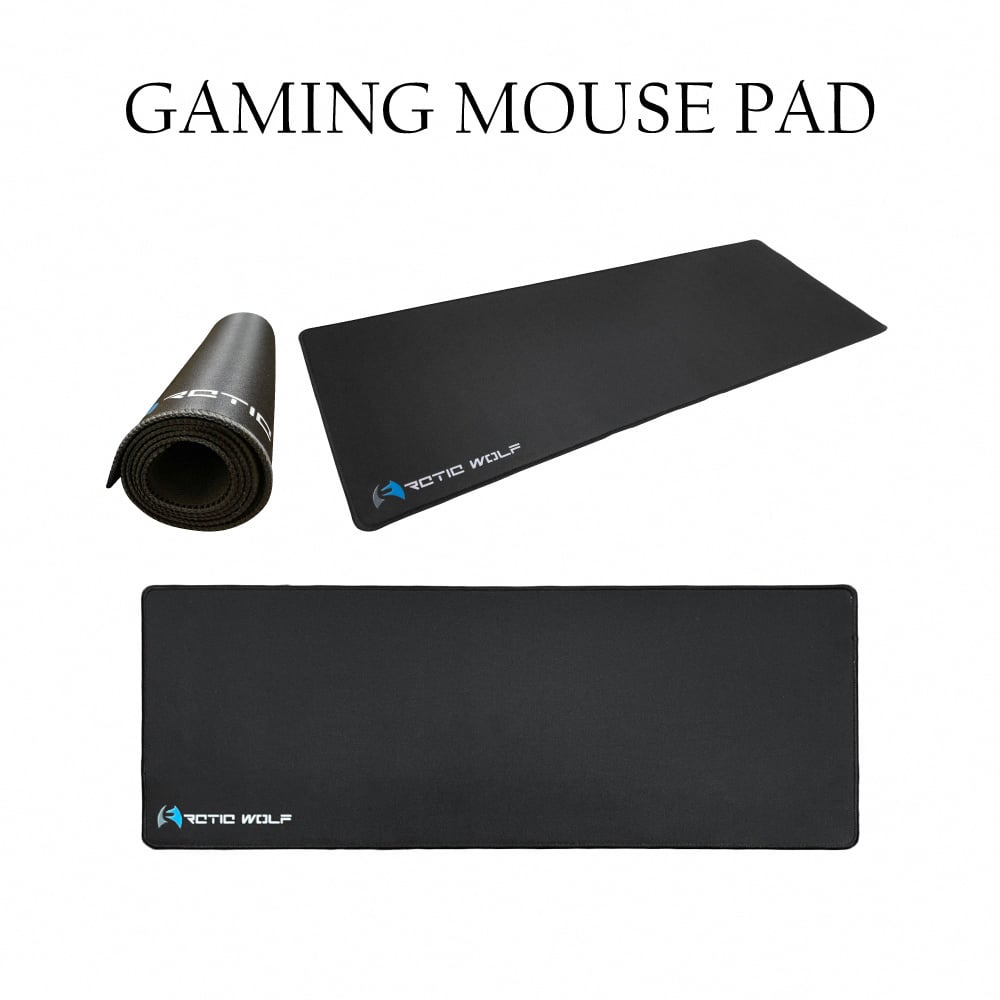 電競滑鼠墊80x30cm-黑色