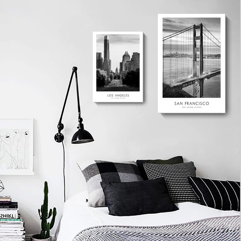 工業風 黑白風格 美式建築 六款