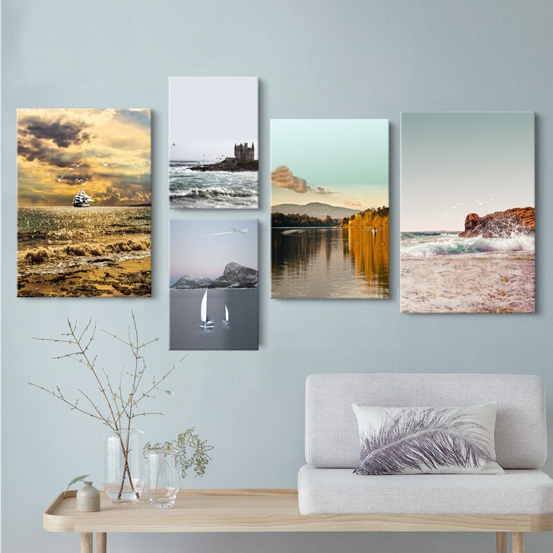 北歐地中海風海景現代簡約風景 系列 17款