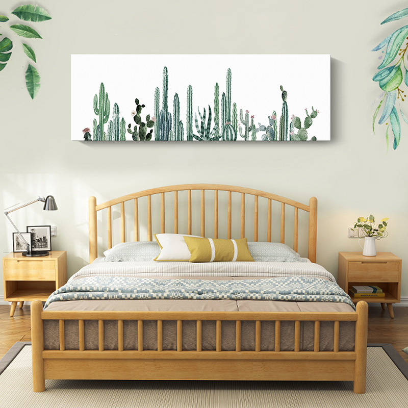 清新植物仙人掌 臥室床頭 3款