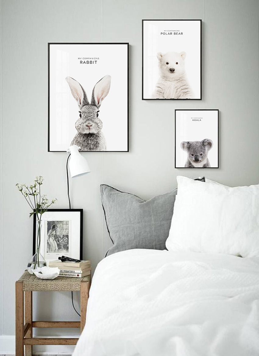 小朋友動物 簡約 系列 12款