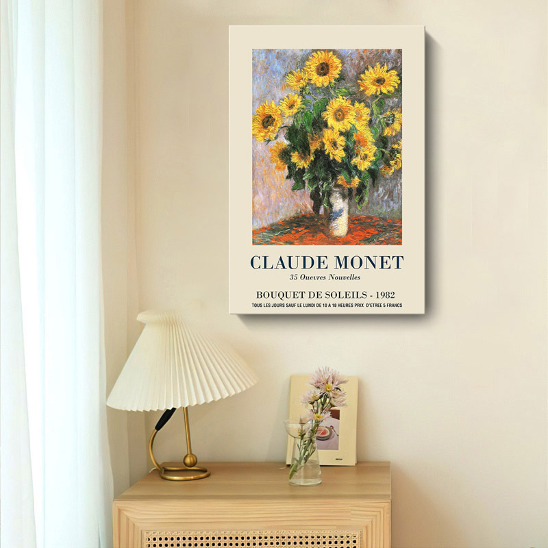 莫內花卉靜物雛菊