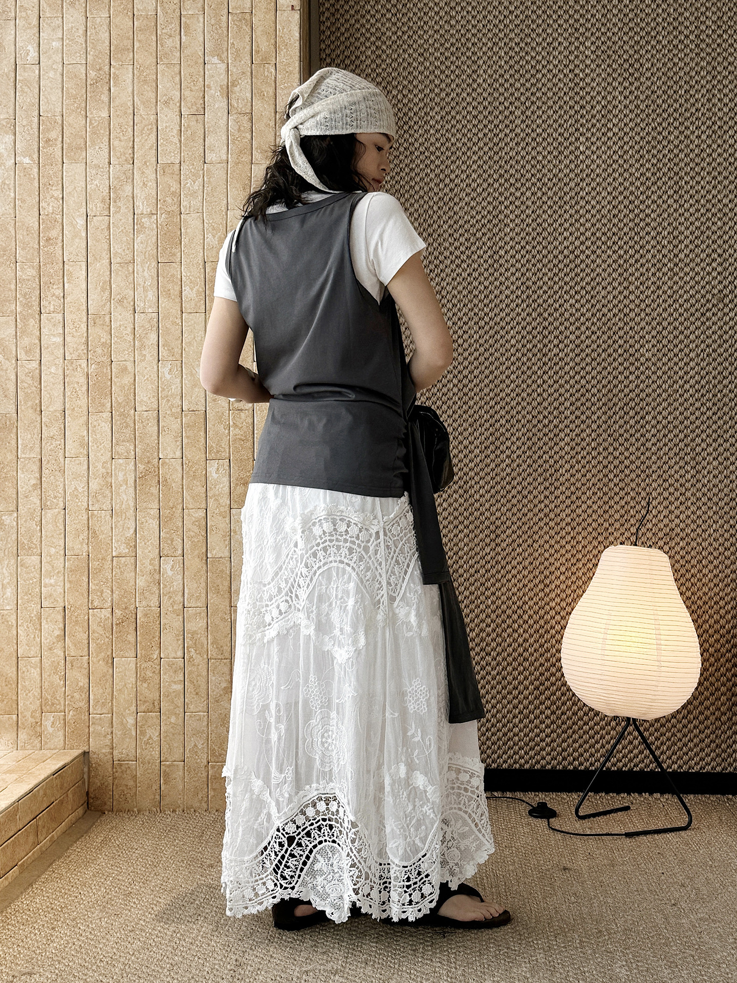 法式波西米亞鉤花A字手工感