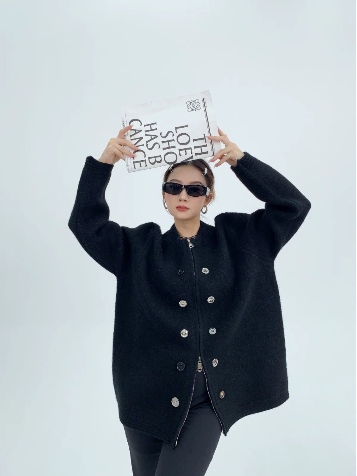 小香風加厚高級感外套