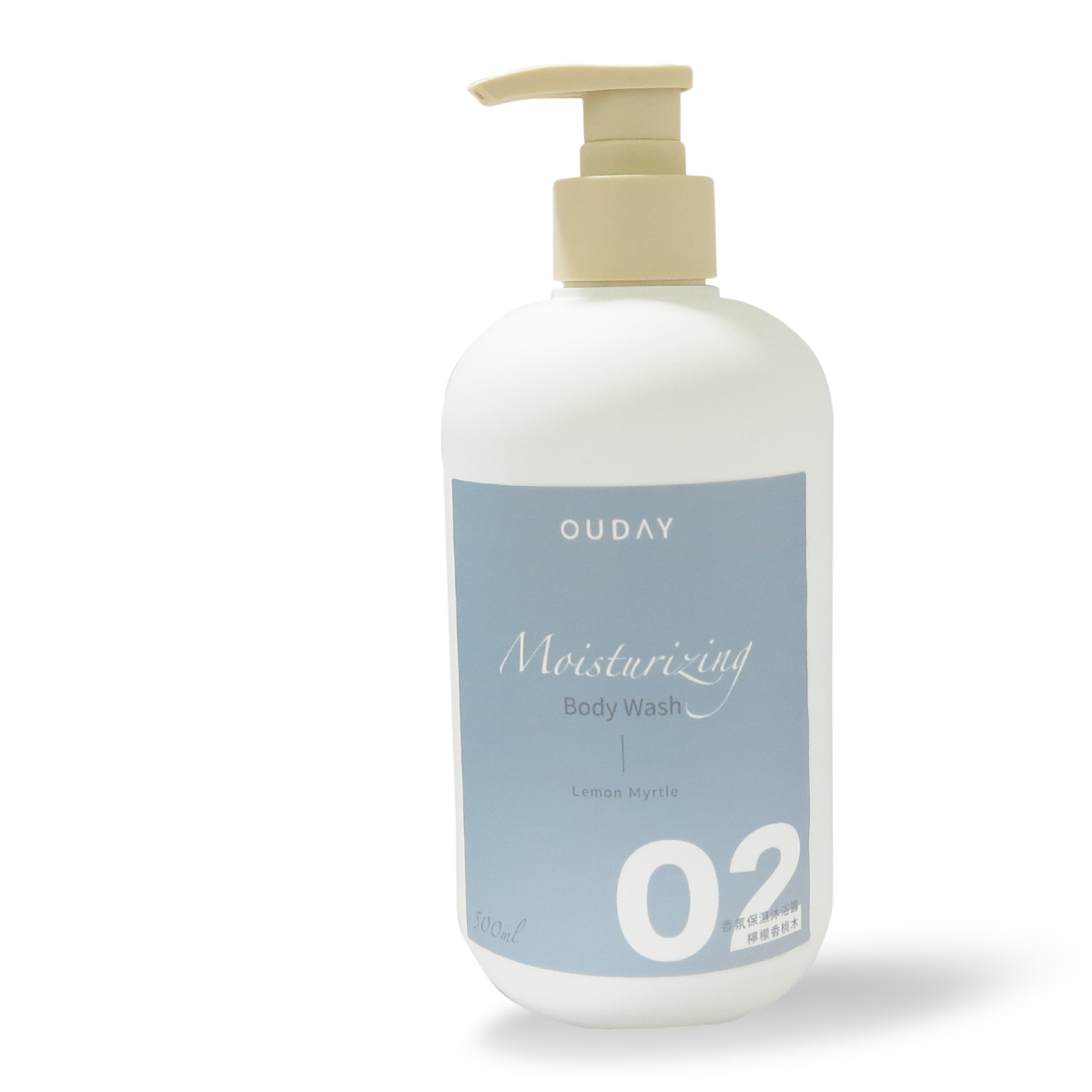 OUDAY香氛保濕沐浴露 500ml - 檸檬香桃木