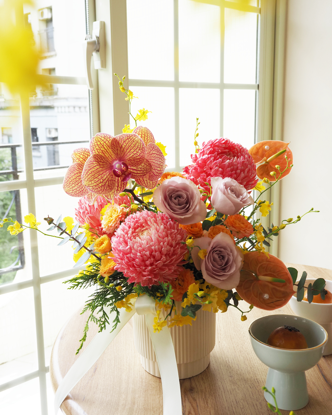 Harvest Moon 《花好月圓 · 秋香滿溢 》 精緻盆花