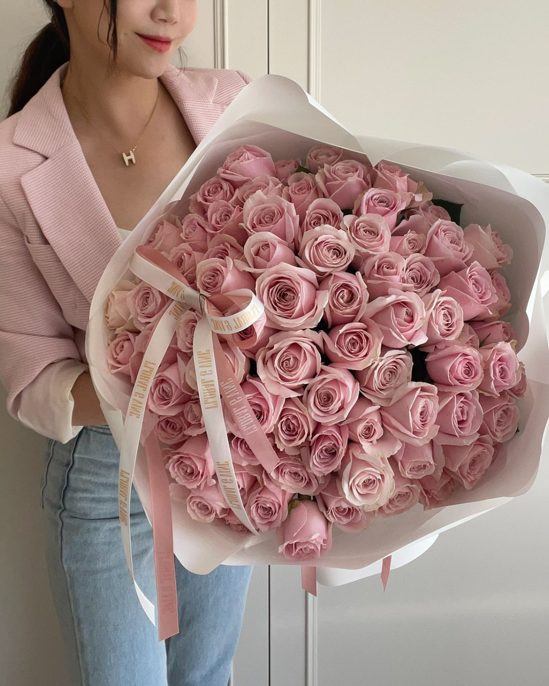 Promise 誓言 I  80朵頂級玫瑰花束