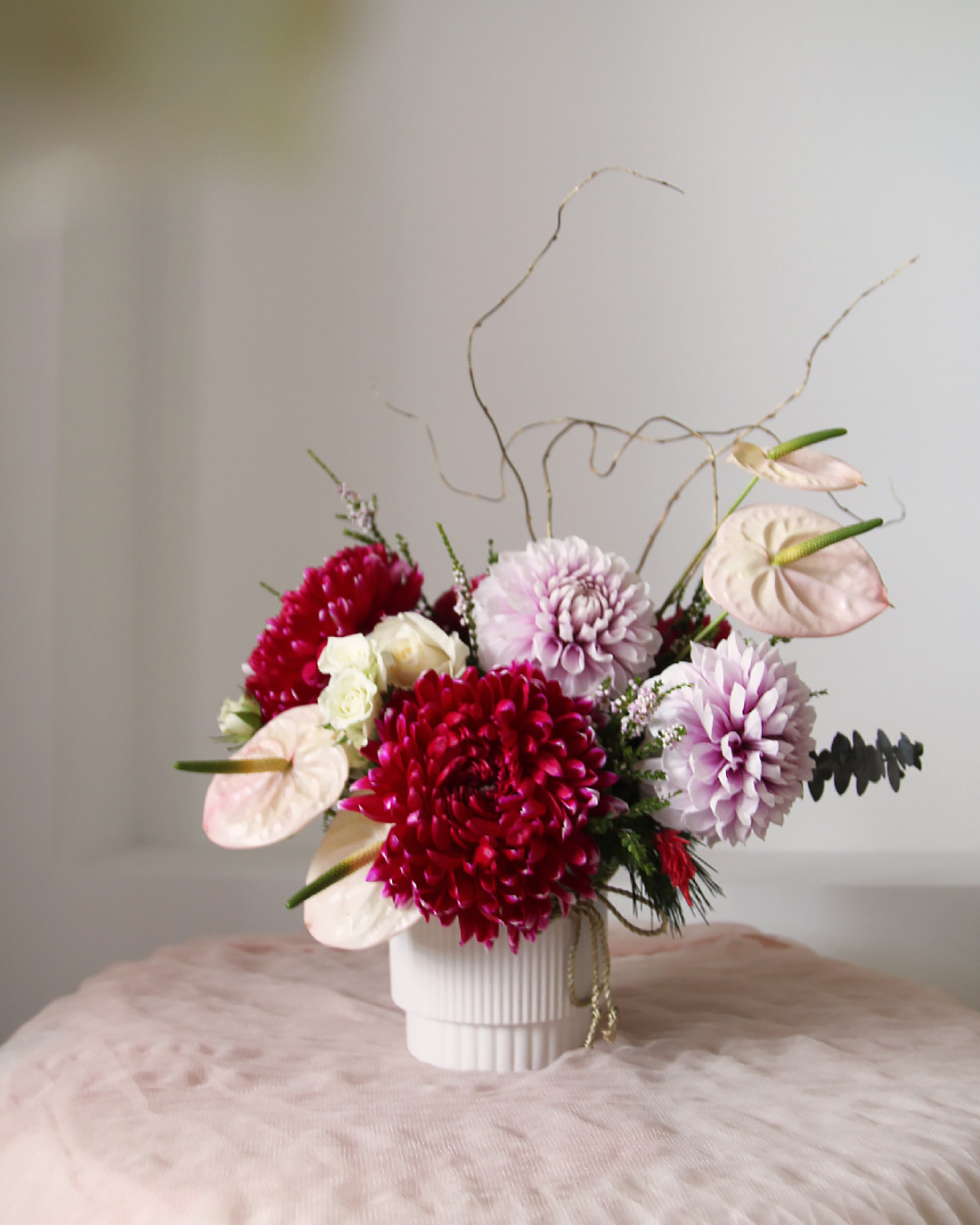 Bloom 錦繡．繁花 I 優雅奢紅開幕花禮