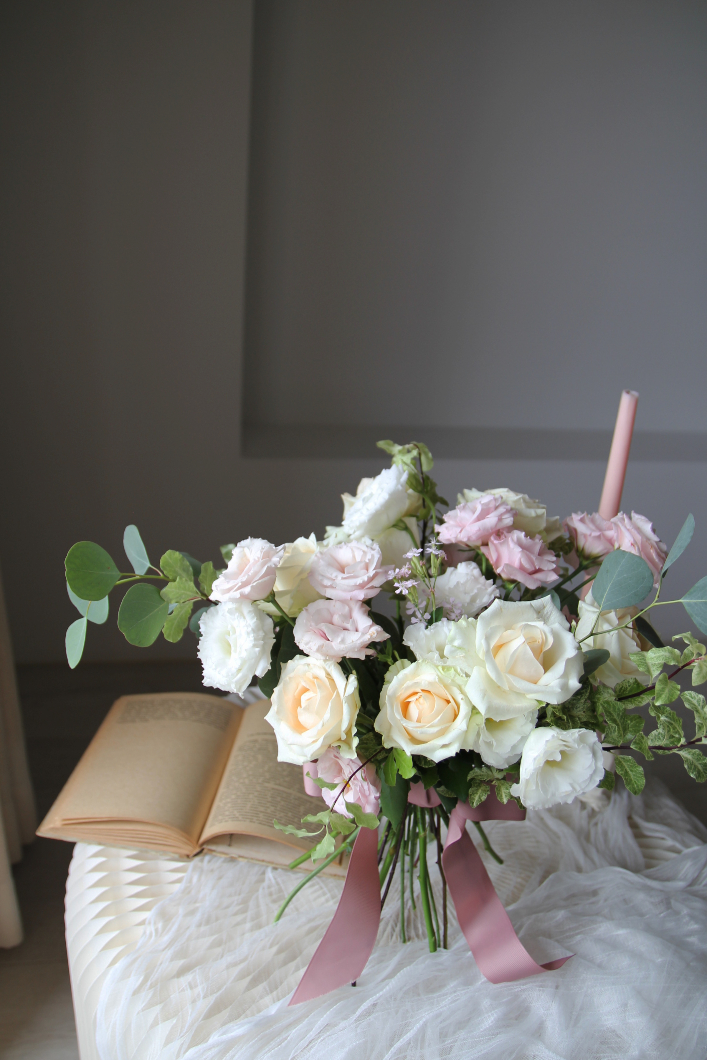 Pink Lady 溫柔色｜自然感手捧花