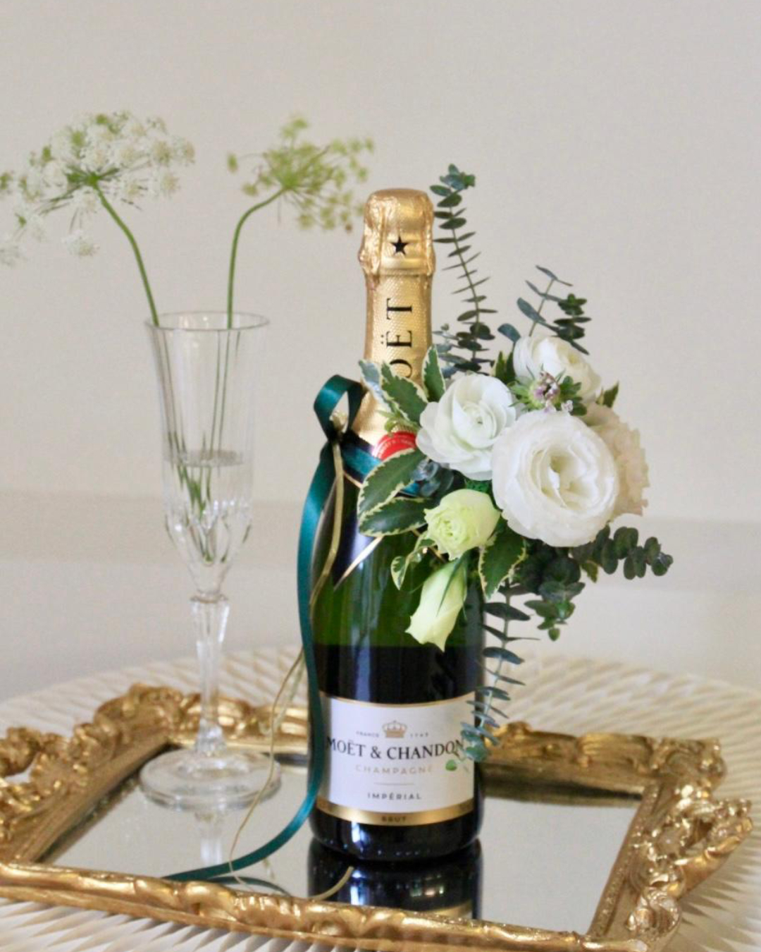 Moët & Chandon 酩悅香檳 香檳鮮花禮
