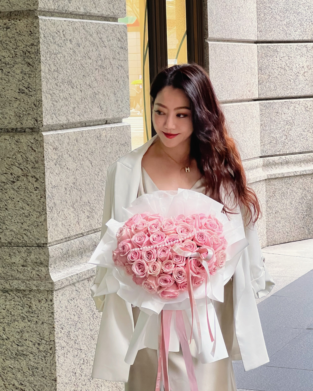 《告白神器系列》My Queen 奢華玫瑰大愛心花束