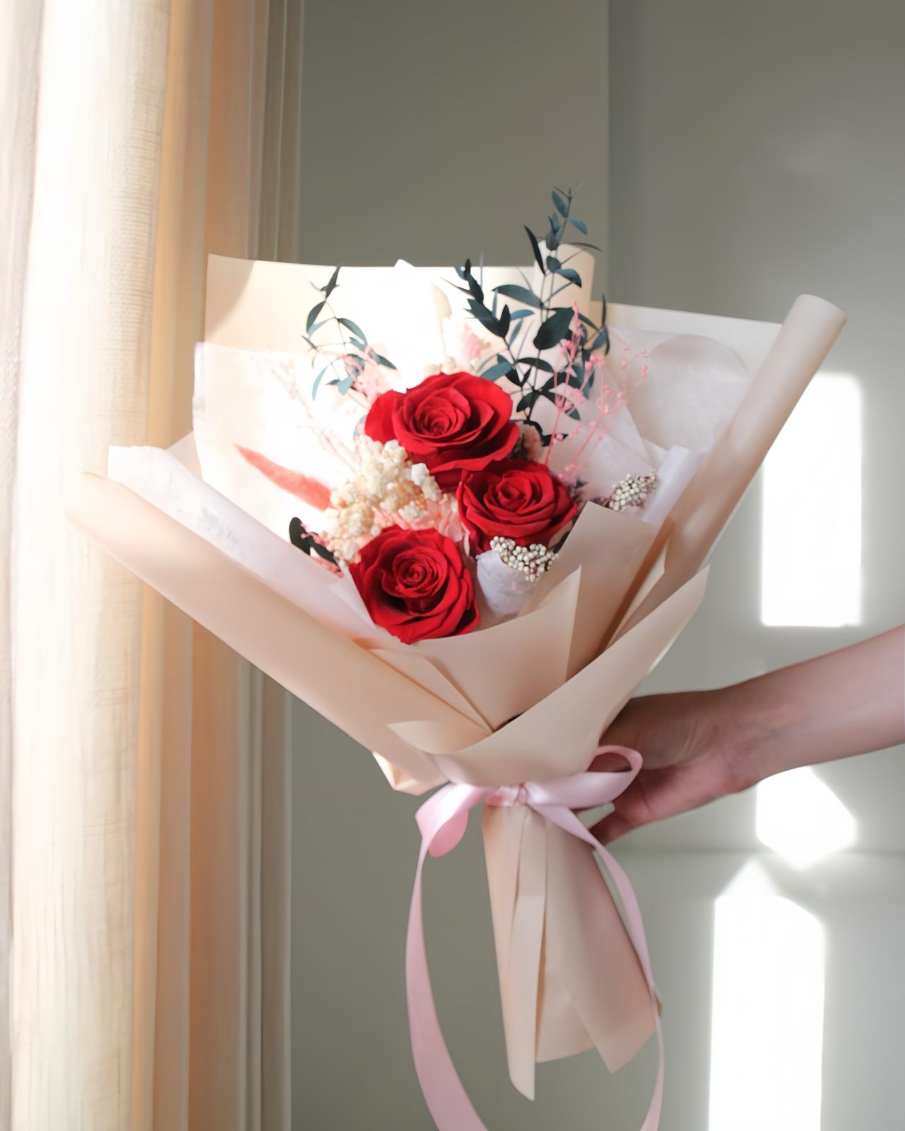 Forever Love 告白神器系列 - 永恆玫瑰花束