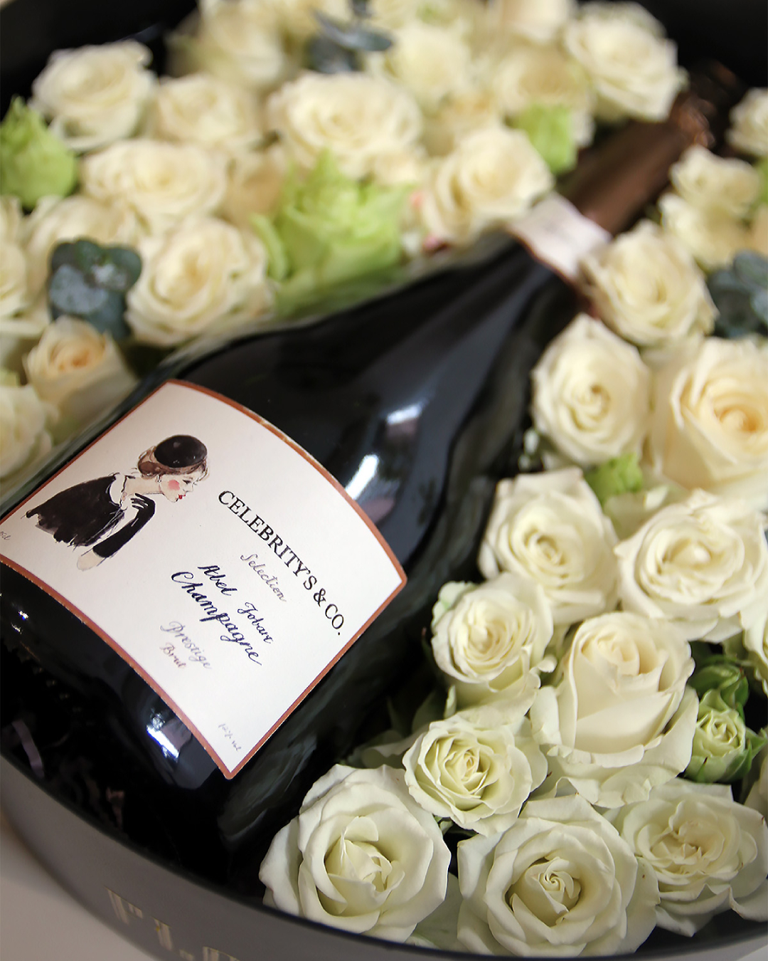 Luxurious & Romantic 奢寵浪漫高訂香檳禮盒 - 優雅白