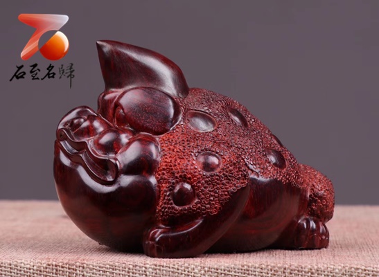 印度小葉紫檀【金蟾】