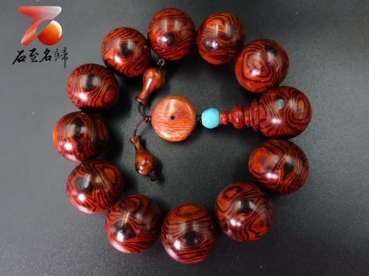 海南黃花梨 天眼19.5mm手珠