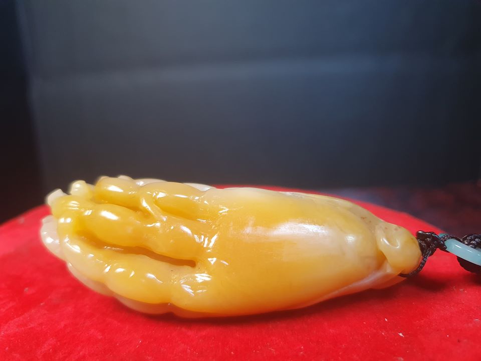 壽山石手把件系列【佛手】