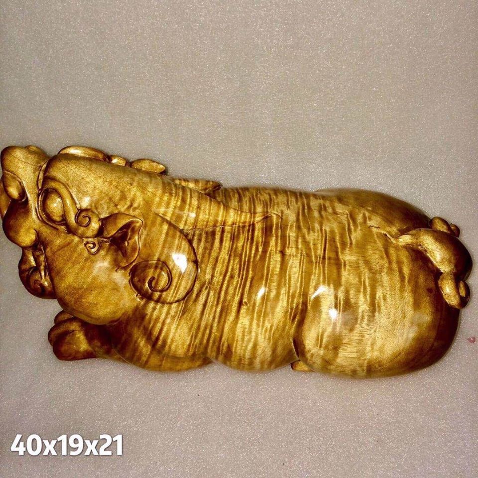 金絲楠木【招財鎮宅貔貅】