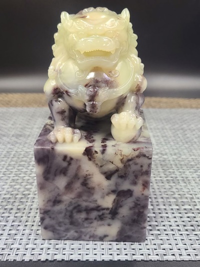 寮國奇紋大章【北京獅印】