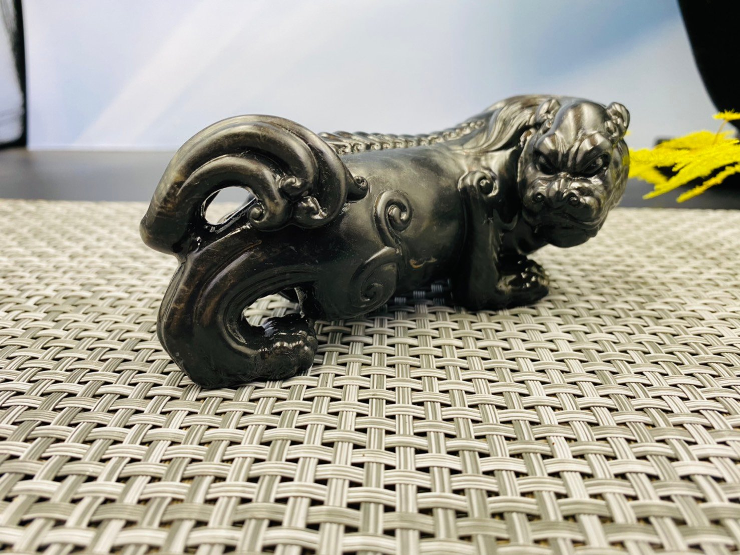 壽山石精雕作品【上古瑞獸】