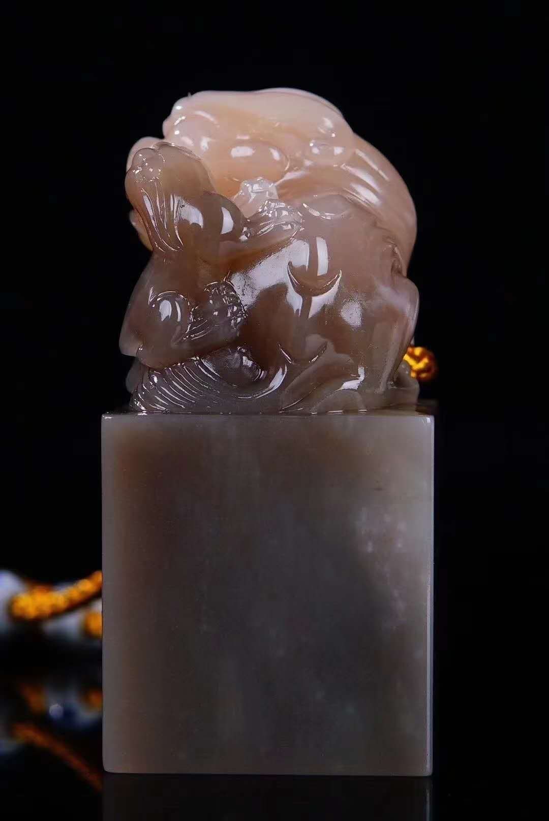 精品寮國牛角凍【古獸章】