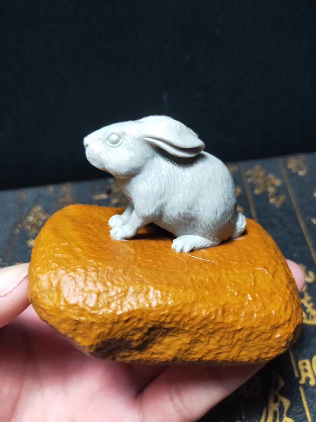 精品壽山-山秀園石【前途似錦】