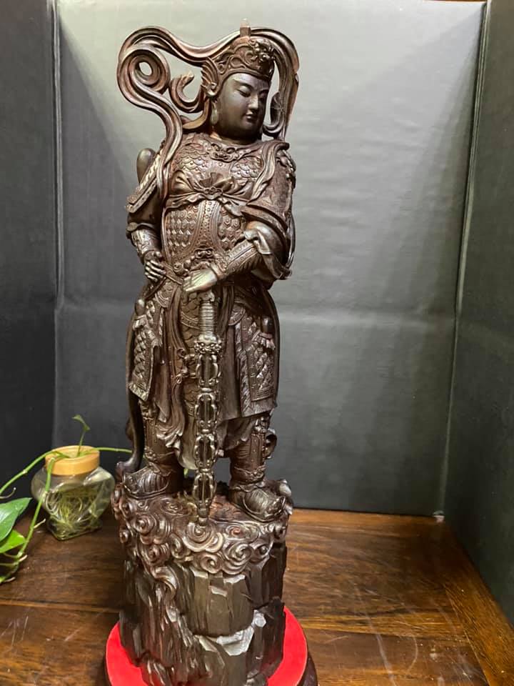 印度小葉紫檀清刀款【韋陀護法】