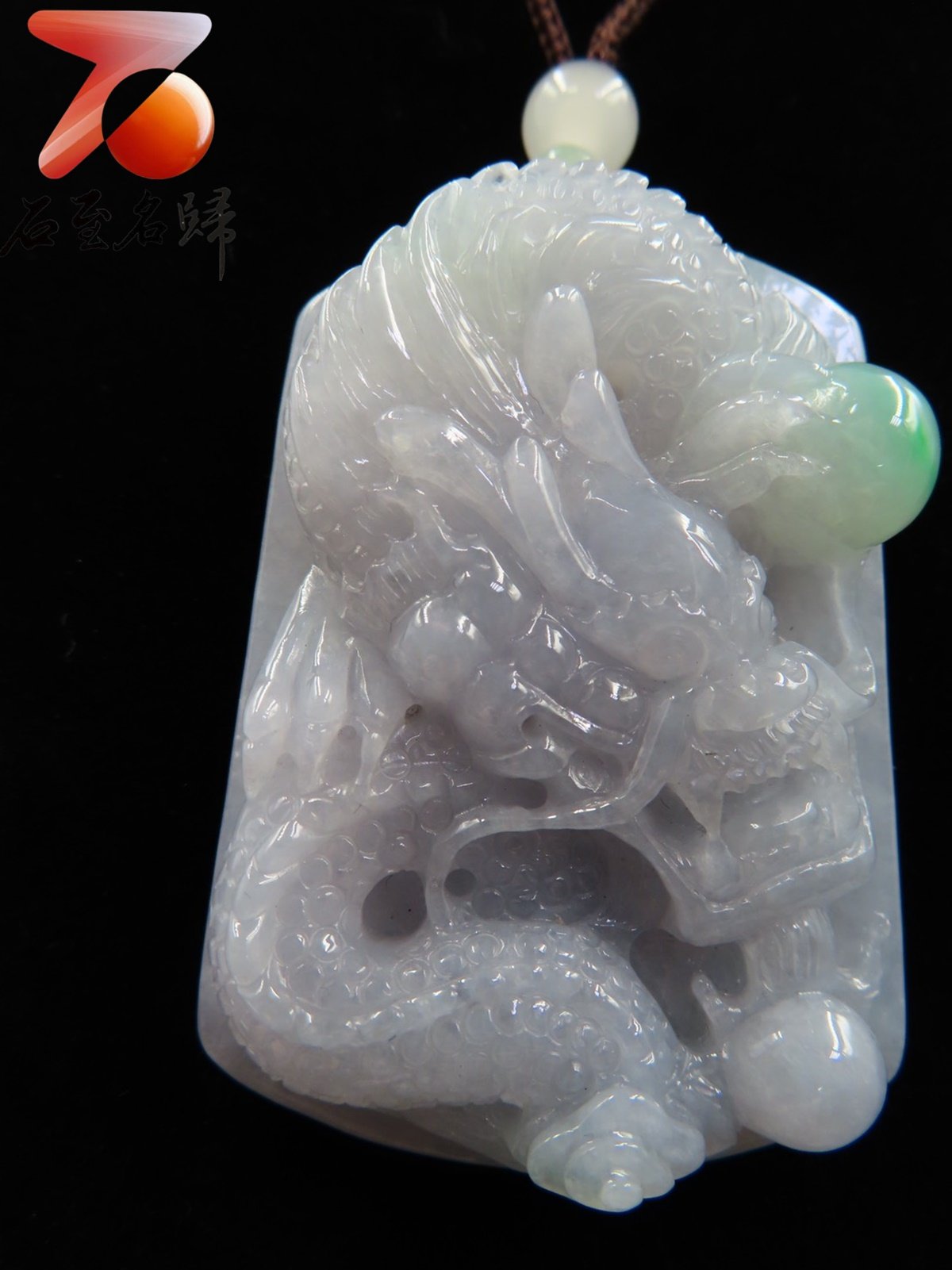 純天然翡翠A貨【神龍護主】 讓神龍守護您的福氣與平安