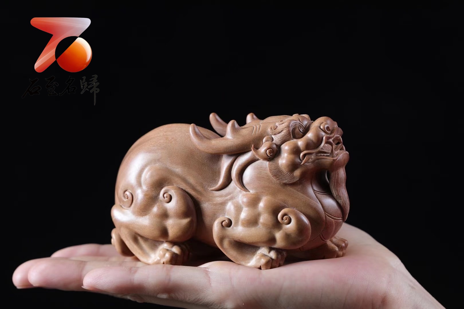 印度老山檀香【招財貔貅 華藝款】