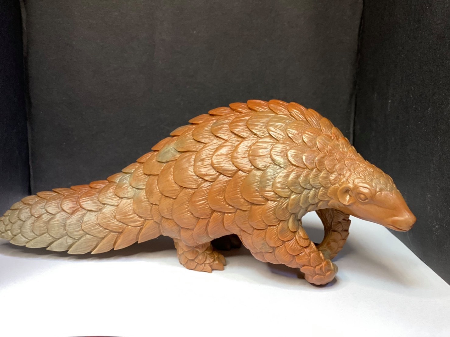 壽山牛蛋石【穿山甲】