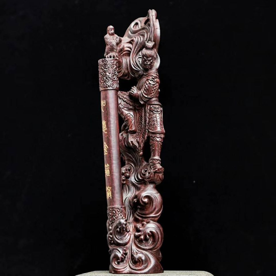 印度小葉紫檀【齊天大聖-龍宮借寶】