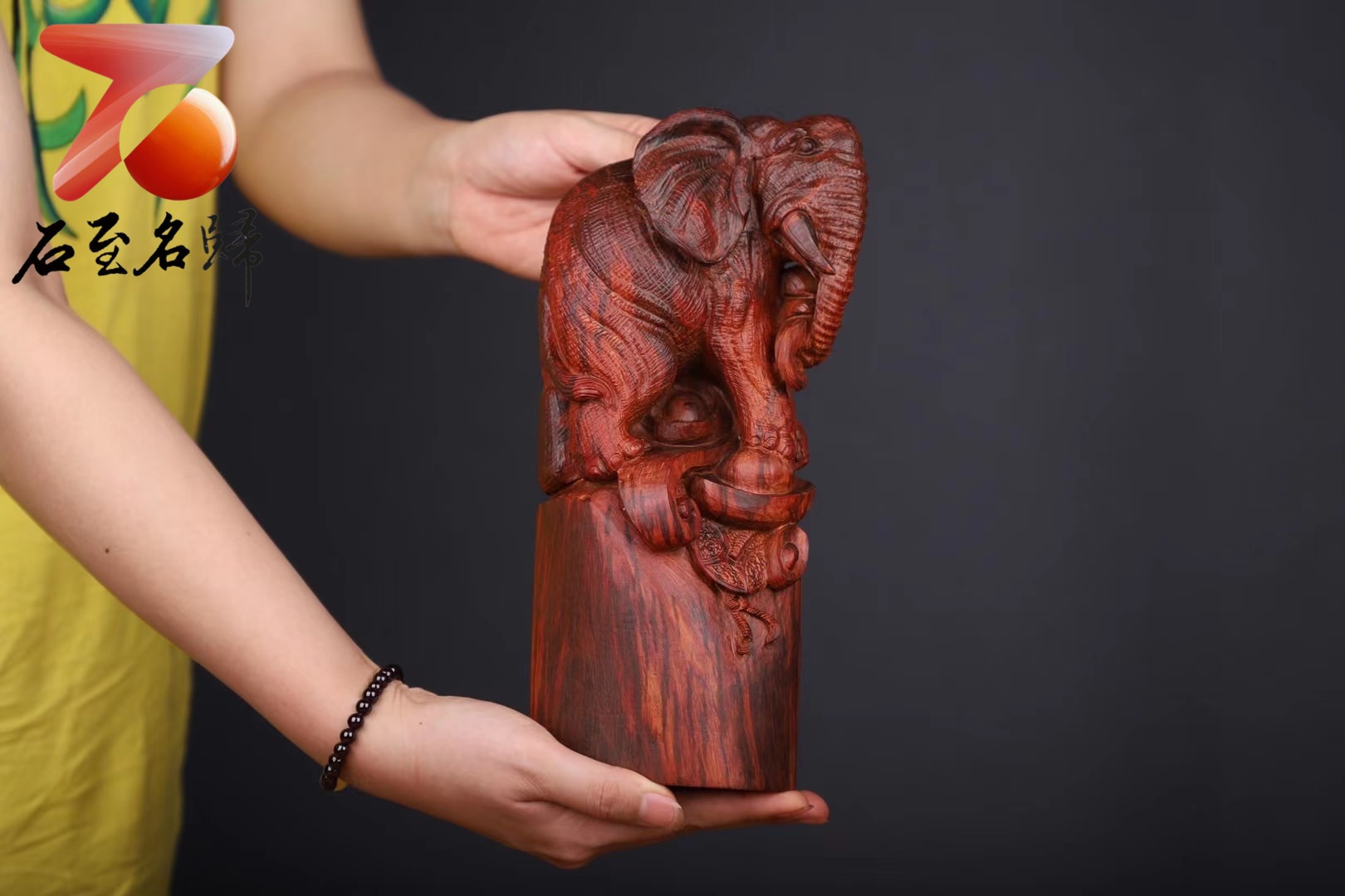 印度小葉紫檀精工 【吉祥如意】