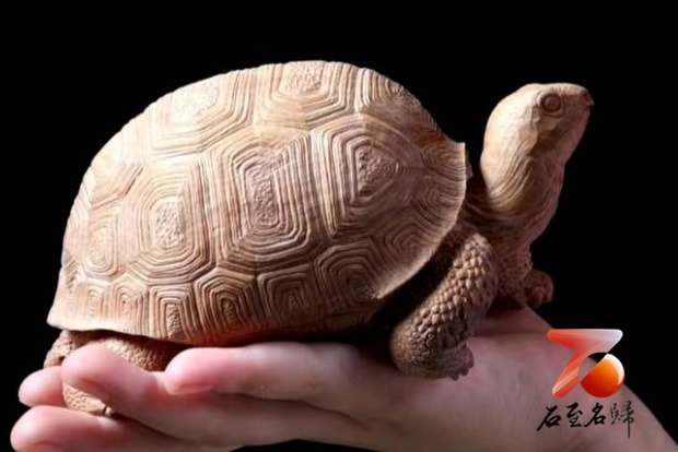 印度老山檀香製作【百財龜-亞達伯拉象龜】