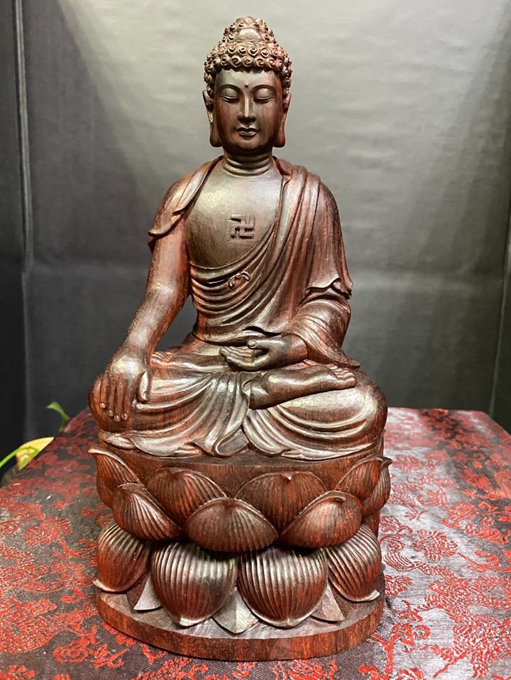 印度小葉紫檀【大日如來】