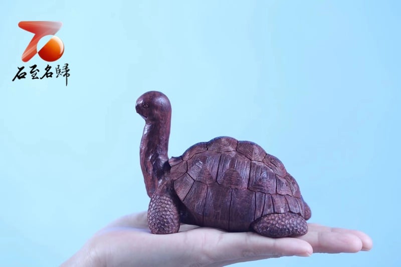 海南黃花梨 紫油梨手作【百財歸來】