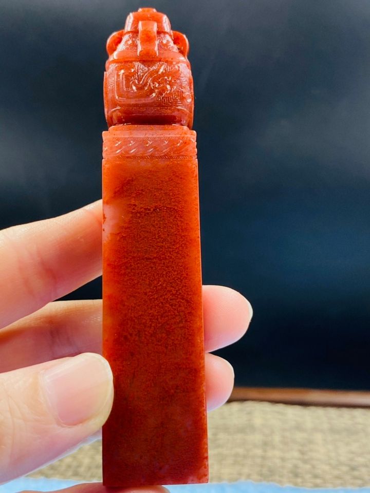 寮國朱砂凍【博古通今】