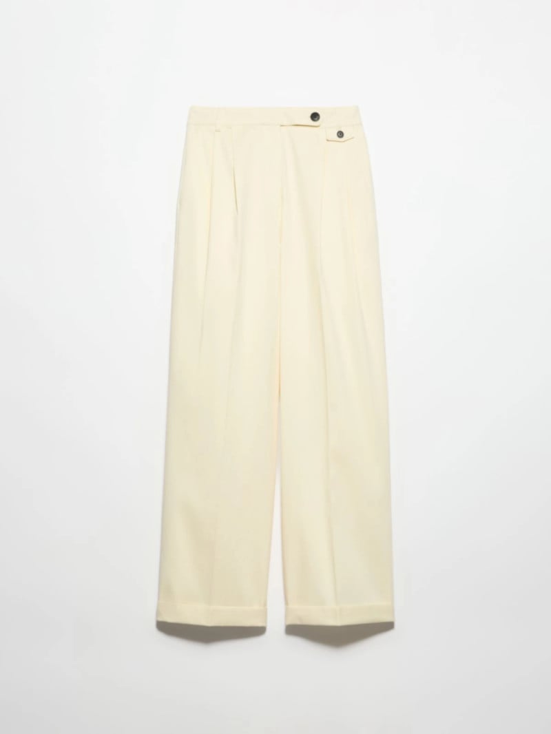 MAX&Co.男版剪裁寬褲