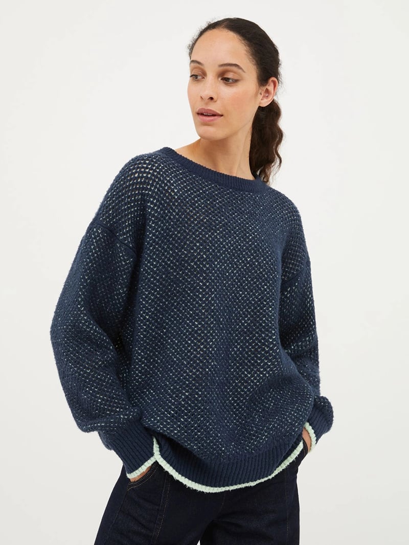 現貨MAX&Co.雙面網眼針織毛衣