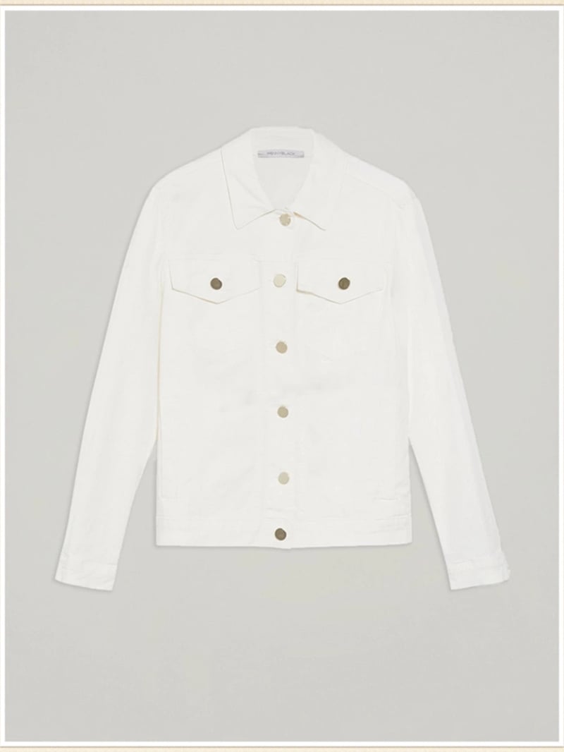 現貨PENNYBLACK單排扣牛仔短款外套